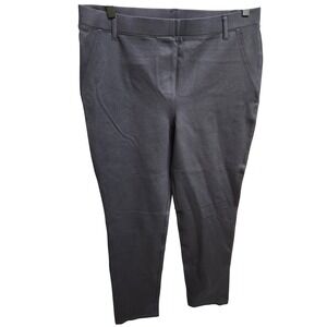 Quince Black Modern‎ Stretch Ankle Pants Women's Size L Business Casual Career